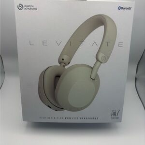 Lifestyle Advanced Levitate Wireless Headphones - Cream Color